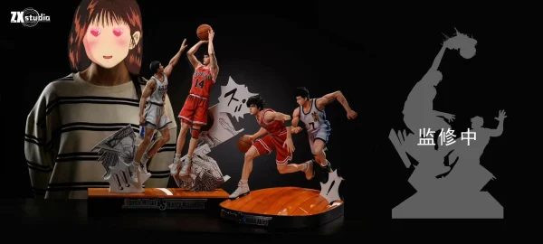 Hisashi Mitsui VS Soichiro Jin VS Minoru Matsumoto – SLAM DUNK – ZX Studio 11 scaled