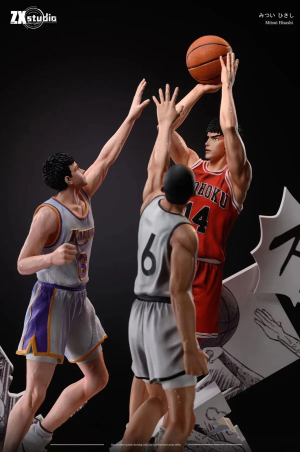 Hisashi Mitsui VS Soichiro Jin VS Minoru Matsumoto – SLAM DUNK – ZX Studio 3