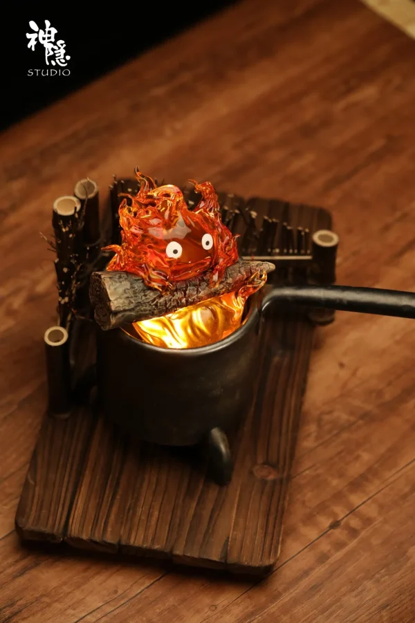 Meet Series Fire in Heart Calcifer with LED – Howls Moving Castle – ShenYin Studio 2