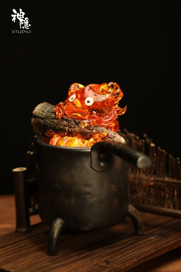 Meet Series Fire in Heart Calcifer with LED – Howls Moving Castle – ShenYin Studio 5