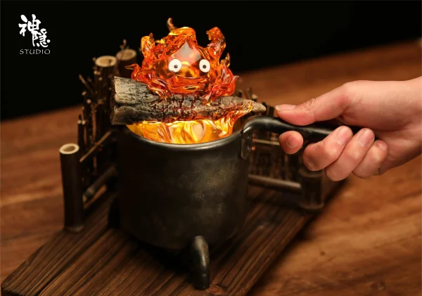 Meet Series Fire in Heart Calcifer with LED – Howls Moving Castle – ShenYin Studio 8
