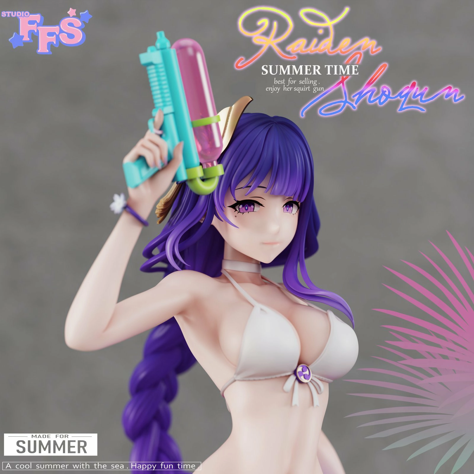 Swimsuit Ver. Yae Miko & Raiden Shogun – Genshin Impact – FFS Studio  [Pre-sale] - Siriusfigure