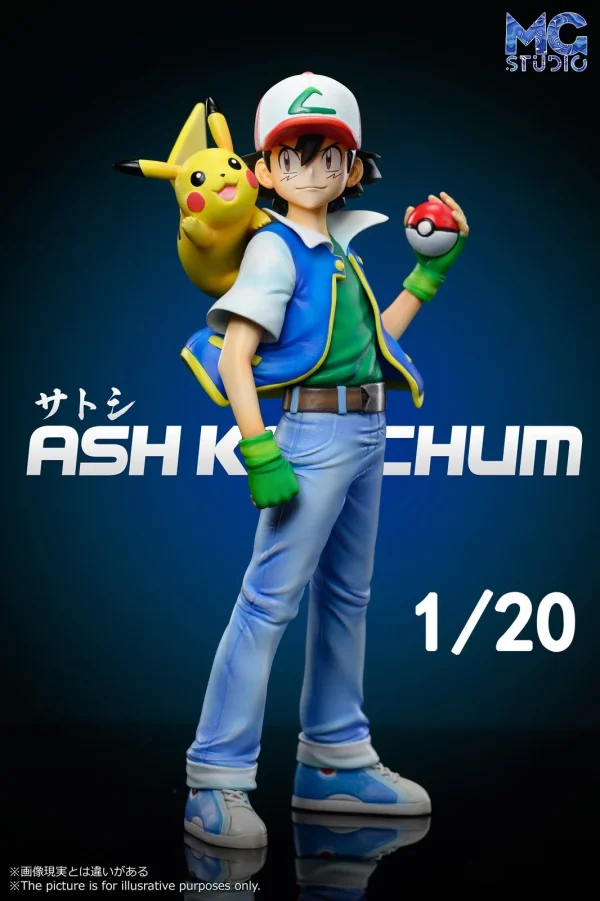 Ash Ketchum Pikachu – Pokemon – MG Studio 2