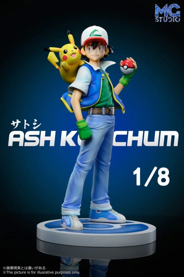 Ash Ketchum Pikachu – Pokemon – MG Studio 3