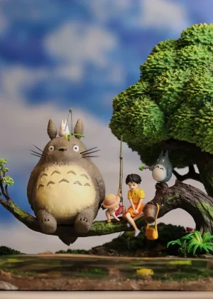 Comfortable Time of Summer My Neighbor Totoro Studio Ghibli ShenYin Studio 5