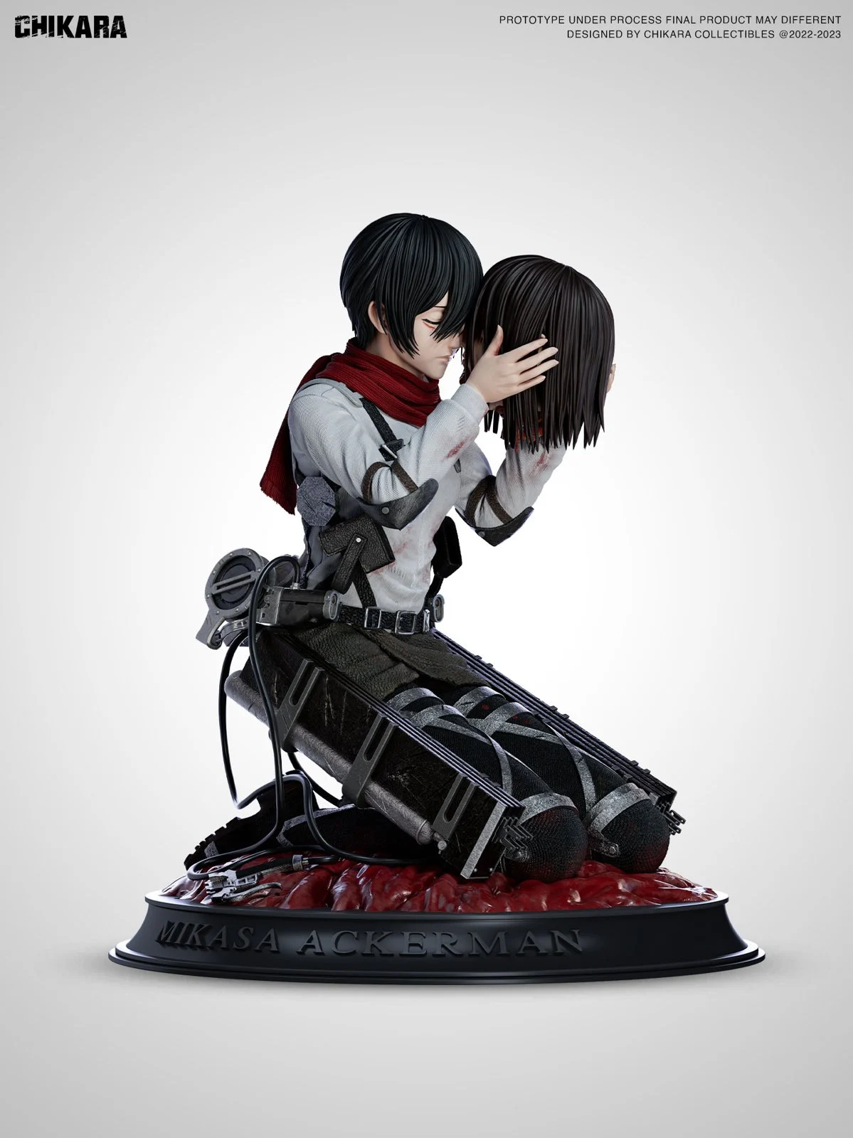 Mikasa Ackerman Goodbye Eren Jaeger – Attack On Titan – CHIKARA Studio  [Pre-sale] - Siriusfigure