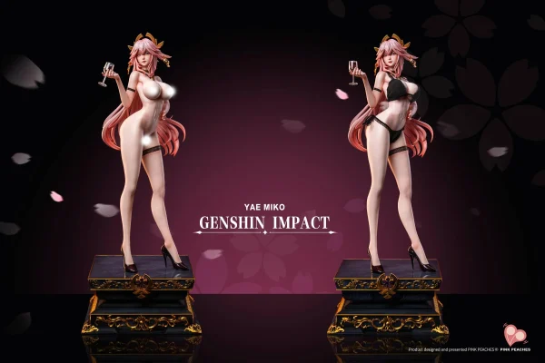 Yae Miko – Genshin Impact – Pink Peaches Studio 1