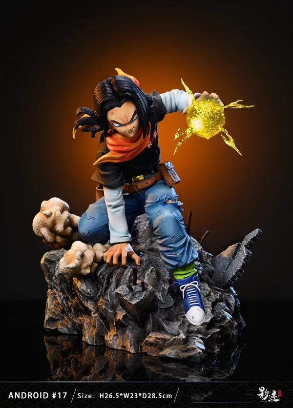 Android 17 with LED Dragon Ball D M Studio 1