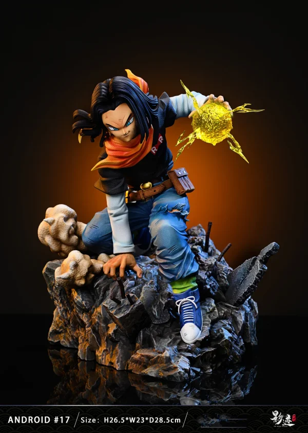 Android 17 with LED Dragon Ball D M Studio 2