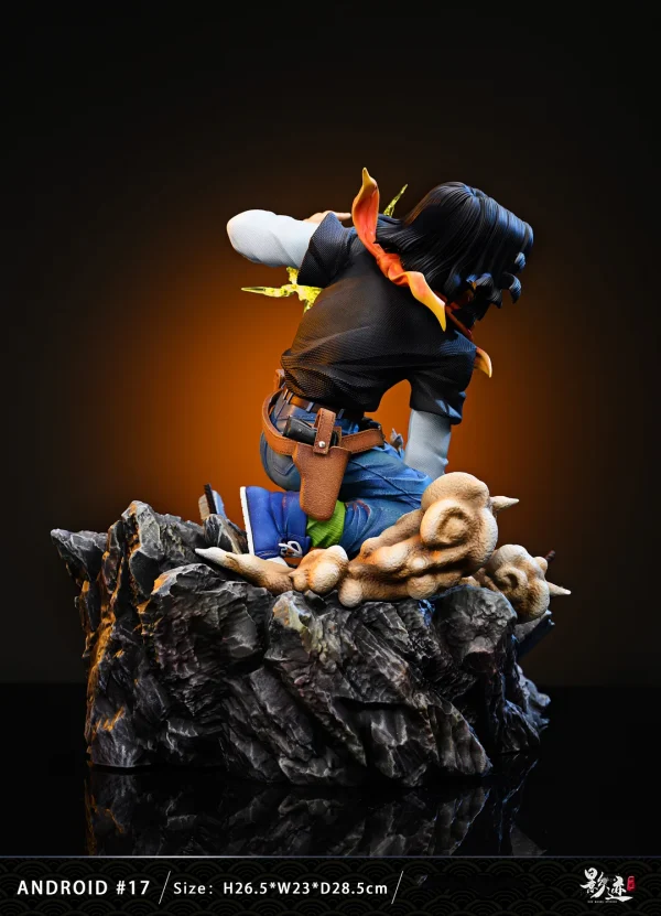 Android 17 with LED Dragon Ball D M Studio 3
