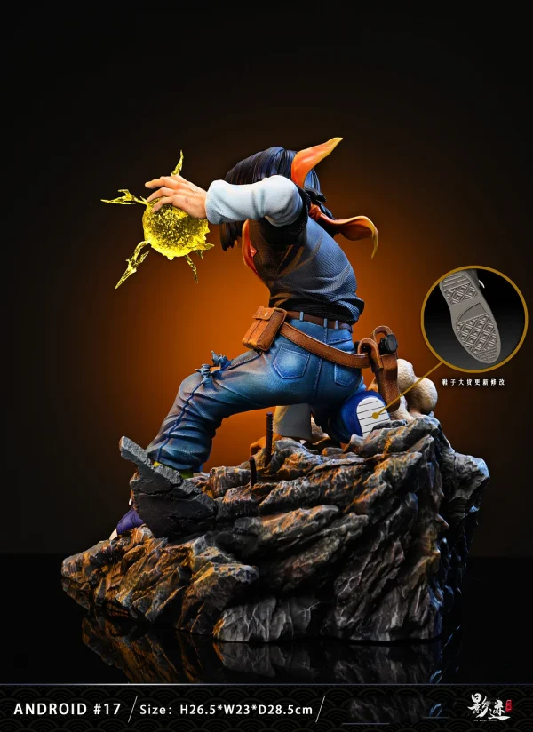 Android 17 with LED Dragon Ball D M Studio 4