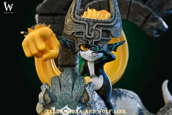 Link and midna The Legend of Zelda Wake Studio 2