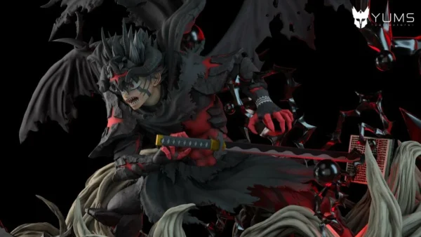 Final Devil Form Asta with LED – Black Clover– YUMS Collectors Studio 9