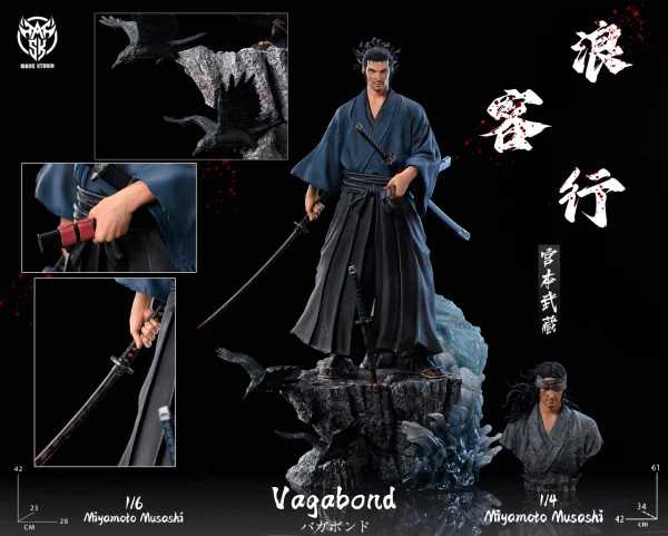 Miyamoto Musashi Vagabond Mask studio 1