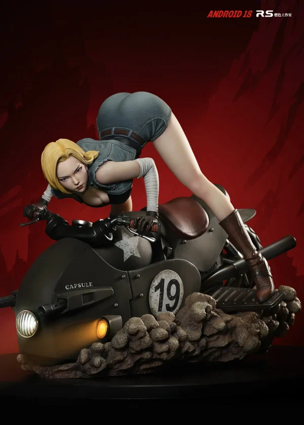 Riding Android 18 Dragon Ball RS Studio 3