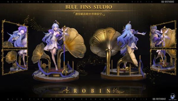 Robin Honkai Star Rail Blue Fins Studio 2