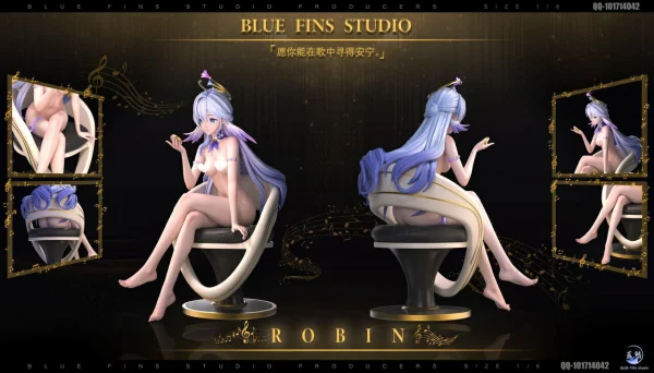 Robin Honkai Star Rail Blue Fins Studio 3