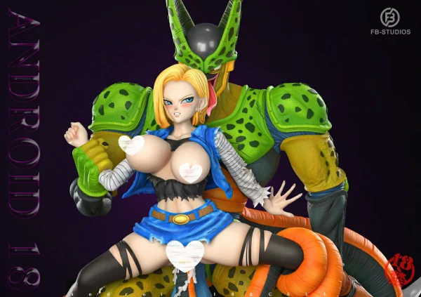 Android 18 Cell Dragon Ball FB Studio 3