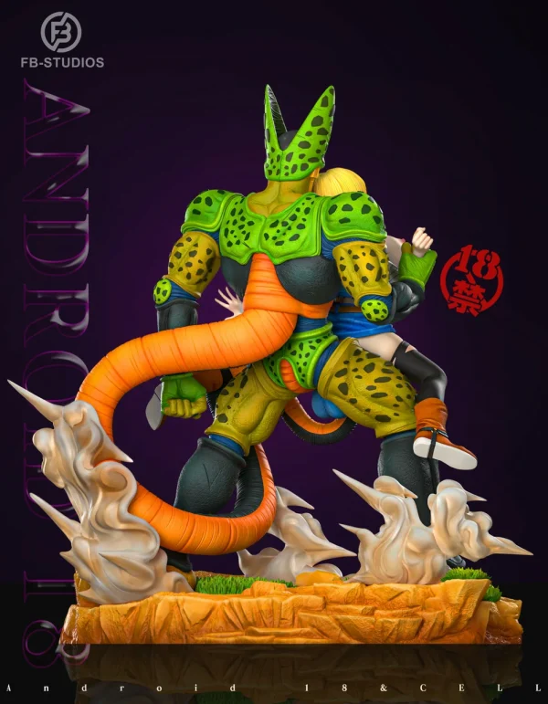 Android 18 Cell Dragon Ball FB Studio 4