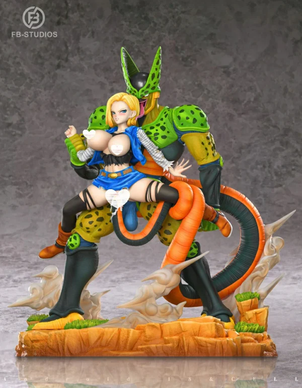 Android 18 Cell Dragon Ball FB Studio 5