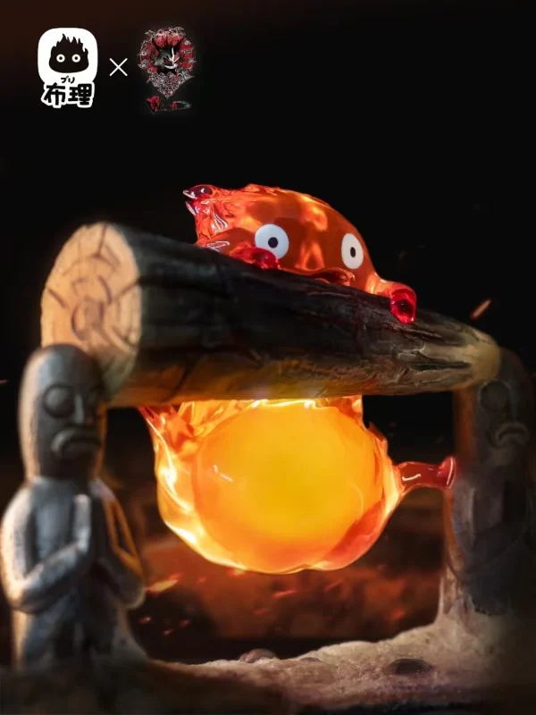 Calcifer with LED – Howls Moving Castle – BuLi Studio 3