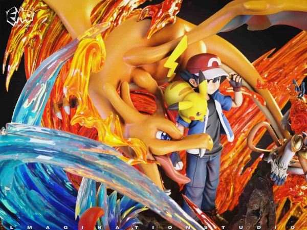 Graduation Statue Series 001 Ash Ketchum with LED – Pokemon – EMO 3