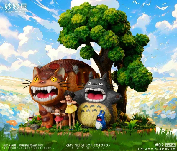 Roaring Scene with LED – My Neighbor Totoro – MMW Studio 1 1