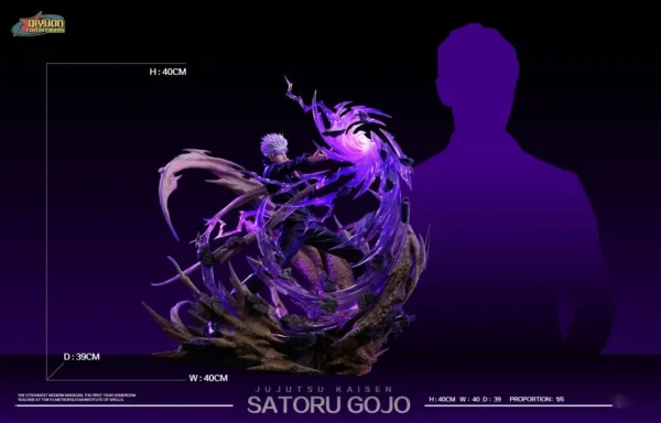 Satoru Gojo with LED – Jujutsu Kaisen – QiYuan Collectibles Studio 6