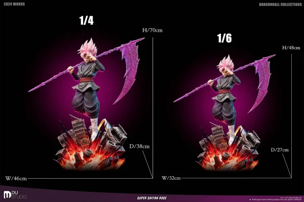 Super Saiyan Rose with LED Dragon Ball Du Studio 1