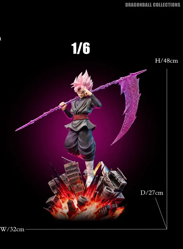 Super Saiyan Rose with LED Dragon Ball Du Studio 6