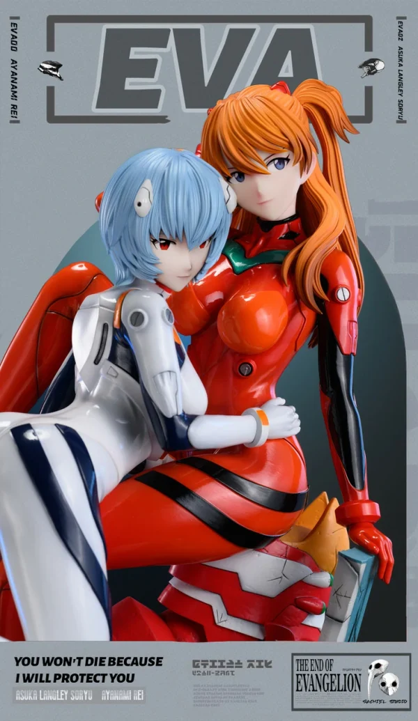 Asuka Langley Soryu Ayanami Rei EVA SACHIEL STUDIO 6