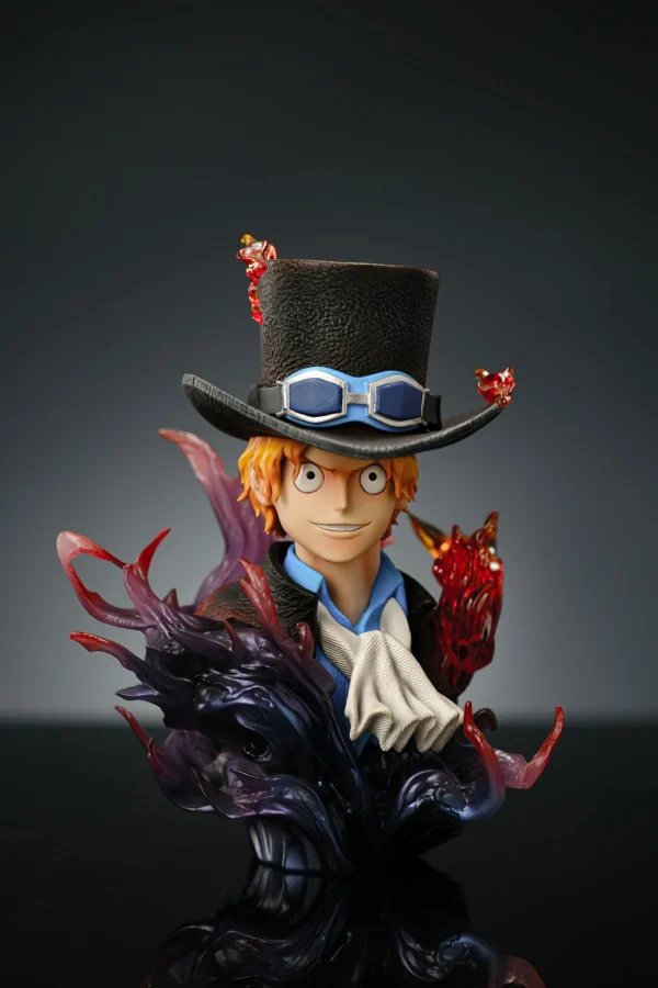 Bust of Luffy Sabo Ace One piece FengYun Studio 4