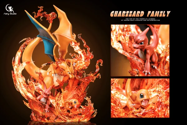 Charizard Family Pokemon Fairy Studio 3