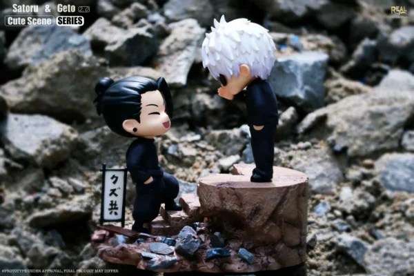 Chibi Ver. Scene Series Satoru Gojo Suguru Geto 2.0 – Jujutsu Kaisen – Real Creation Studio 1