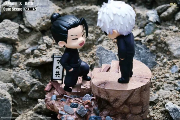 Chibi Ver. Scene Series Satoru Gojo Suguru Geto 2.0 – Jujutsu Kaisen – Real Creation Studio 2