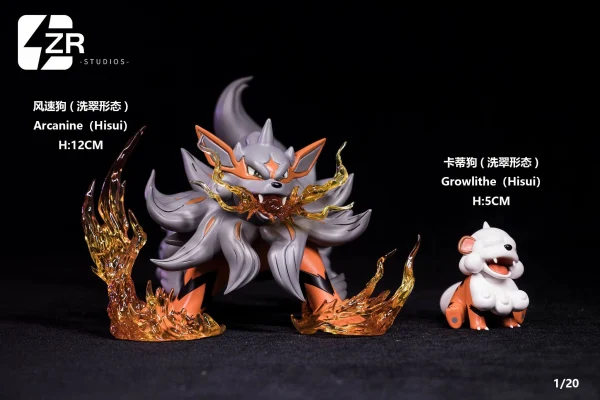 Evolution of Hisuian Arcanine Set – Pokemon – ZR Studio 2