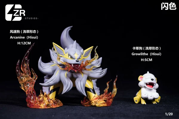 Evolution of Hisuian Arcanine Set – Pokemon – ZR Studio 3