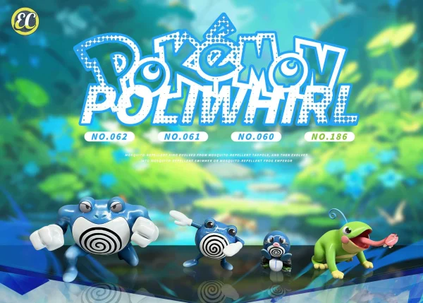 Evolution of Poliwrath Set – Pokemon – EC Studio 1