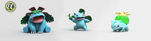 Evolution of Venusaur Set & Pikachu – Pokemon – EC Studio [Pre-sale] - Image 2