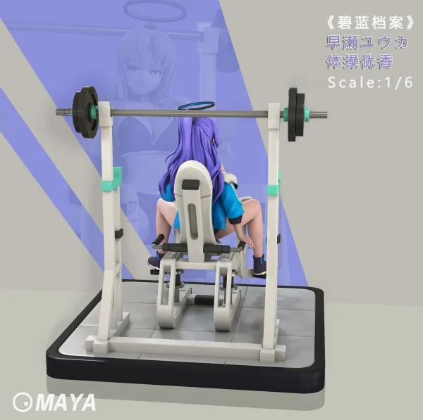 GYM Ver. Hayase Yuuka – Blue Archive – MAYA Studio 2