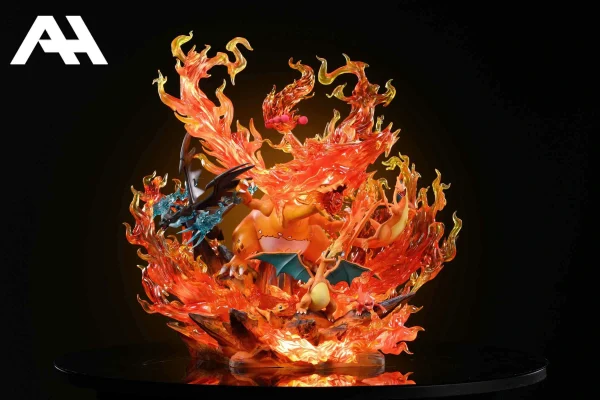 Gigantamax Charizard Family with LED – Pokemon – AH Studio 2