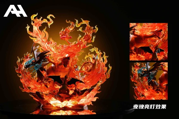 Gigantamax Charizard Family with LED – Pokemon – AH Studio 4