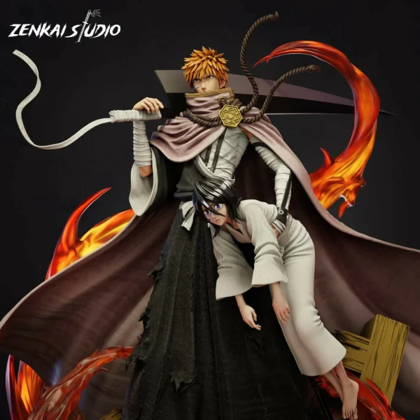 Ichigo Rukia Bleach Zenkai Studio 4