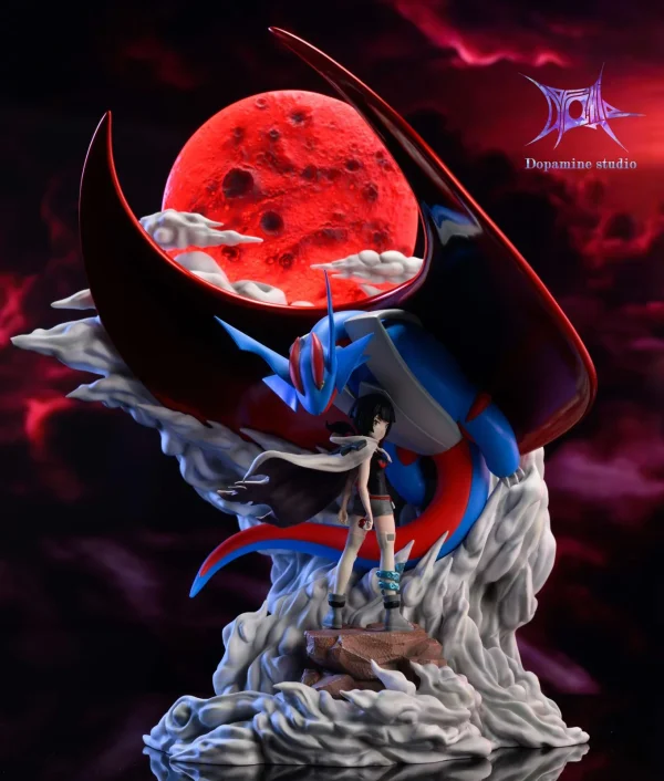 Mega Salamence Zinnia Whismur – Pokemon Resin Statue – Dopamine Studio 1