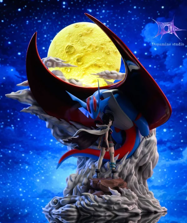 Mega Salamence Zinnia Whismur – Pokemon Resin Statue – Dopamine Studio 3