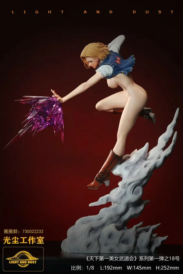 Android 18 Dragon Ball Light and Dust Studio 5