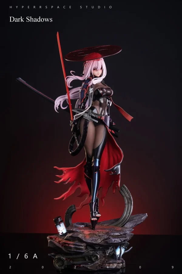 Black Shadow Ver. Scarlet with LED – Goddess of Victory Nikke – Hyperspace Studio 1