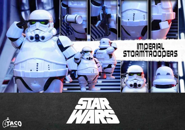 Fatty Fun Salute Ver. Stormtrooper – Star Wars – TACO Studio 7