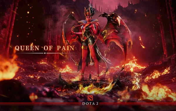 Queen of Pain with LED – DOTA 2 – Vshe Studio 2