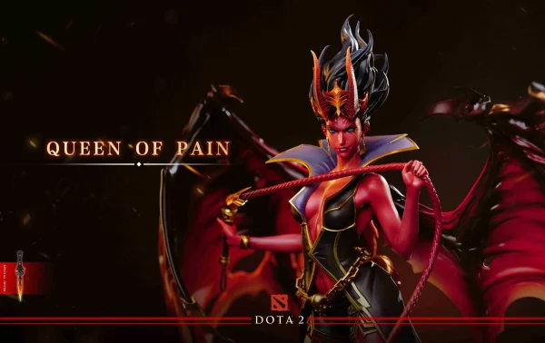 Queen of Pain with LED – DOTA 2 – Vshe Studio 7